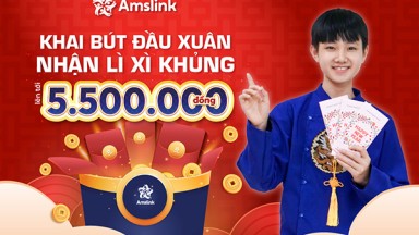 KHAI BÚT ĐẦU XUÂN - NHẬN LÌ XÌ KHỦNG